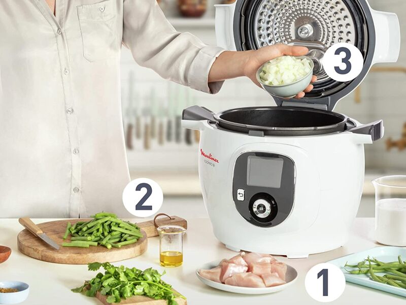 moulinex cookeo aide culinaire